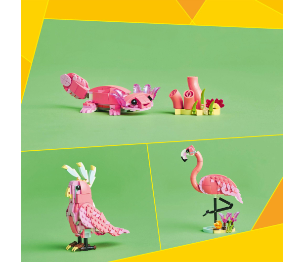 LEGO Creator 31170 Dzikie zwierzęta: różowy flaming - 1308188 - zdjęcie 4